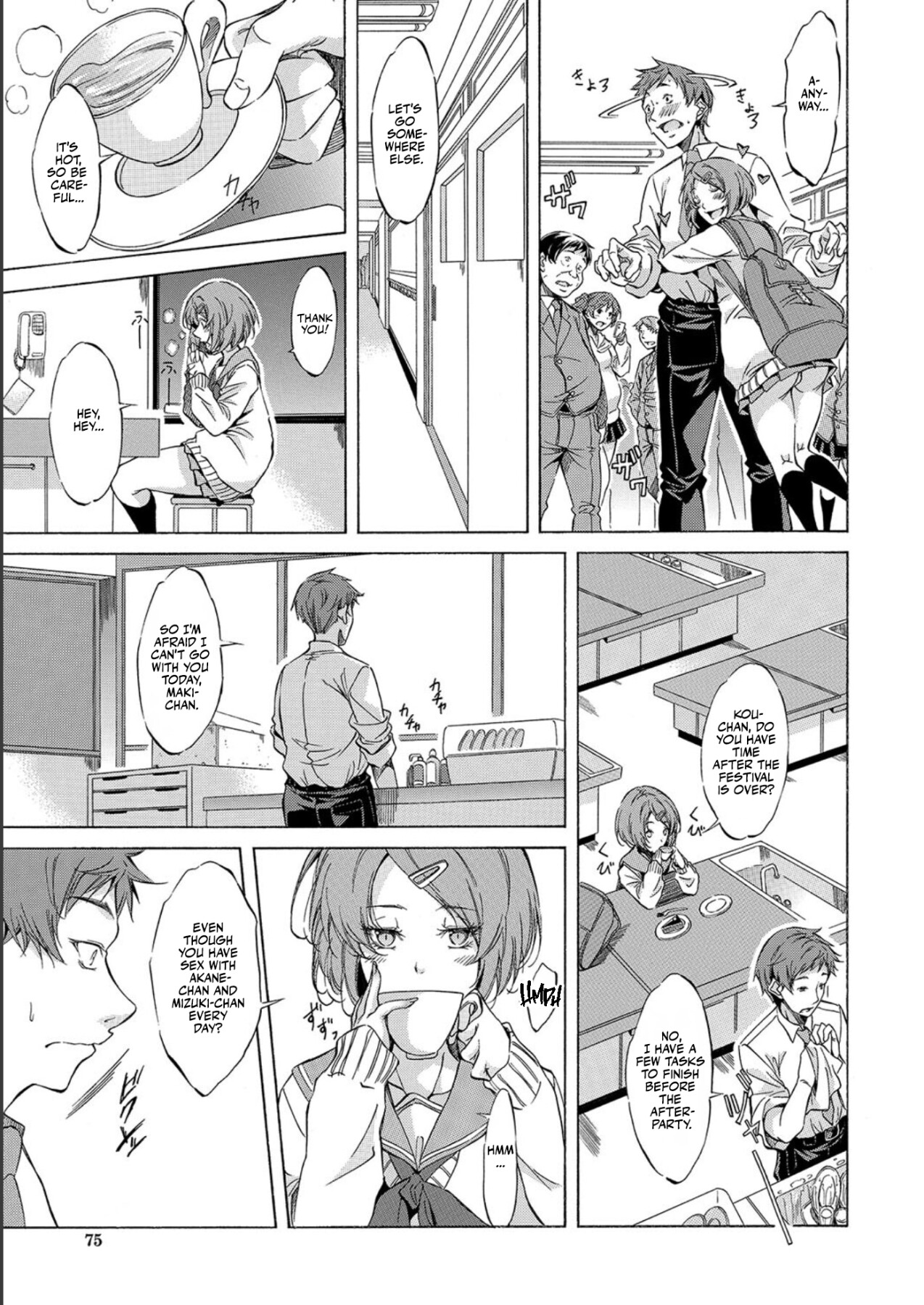 Hentai Manga Comic-I Somehow Got a Whole Bunch of High Schoolers Pregnant Legally?-Read-75
